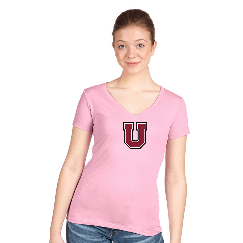Women's Union Dutchmen  Next Level V-Neck T-Shirt